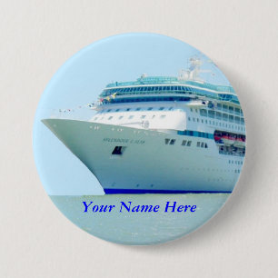 Splendid Cruise Ship Name Badge