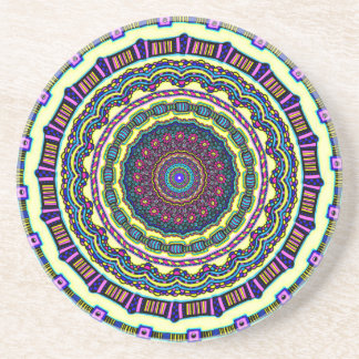 splendid mandala original art design on products coaster