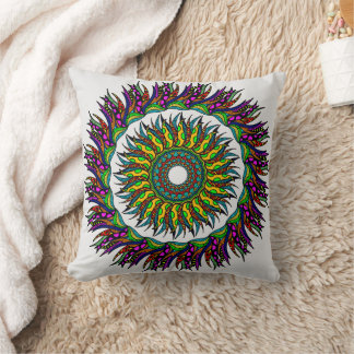 splendid mandala original art design on products cushion
