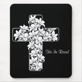 Splendid! Rejoice - He is Risen Mouse Mat