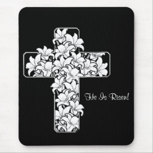 Splendid! Rejoice - He is Risen Mouse Mat