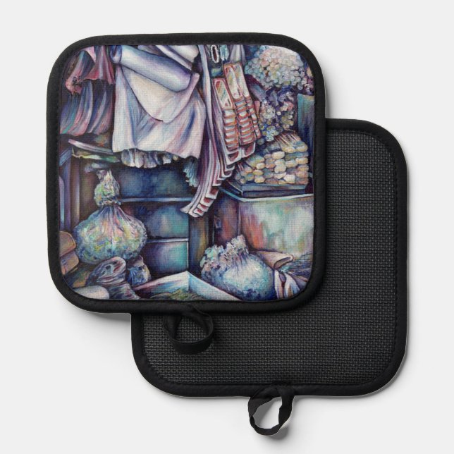 Splendid Tekka Centre's Specials Pot Holder (Front/Back)