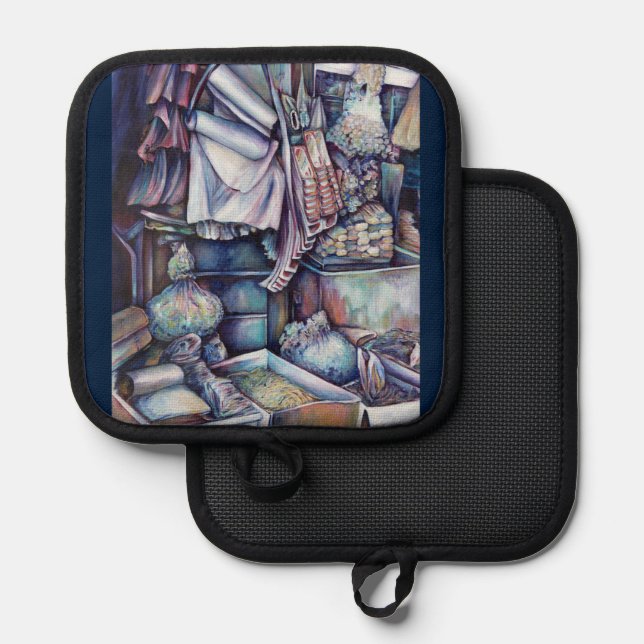 Splendid Tekka Centre's Specials Pot Holder (Front/Back)