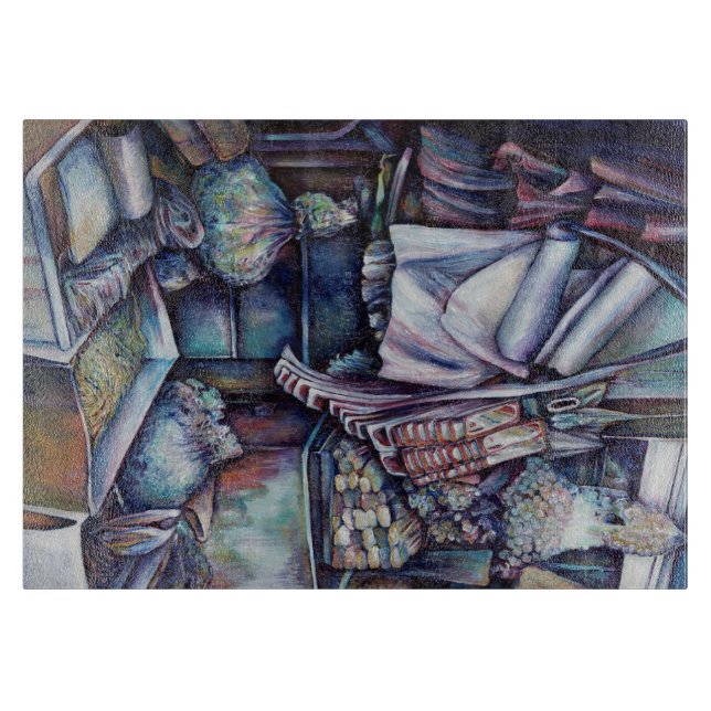 Splendid Tekka Centre's Specials, Singapore Cutting Board (Front)