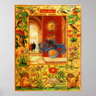 Splendor Solis: The Arms of The Art Poster