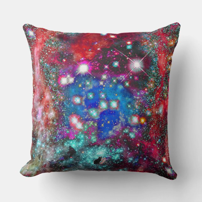 Splendorous Star Field Pillow (Front)