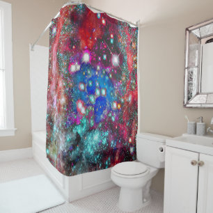 Splendorous Star Field Shower Curtain