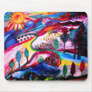 "Splendour in JERUSALEM" by Michelle Katz, 2006 Mouse Mat