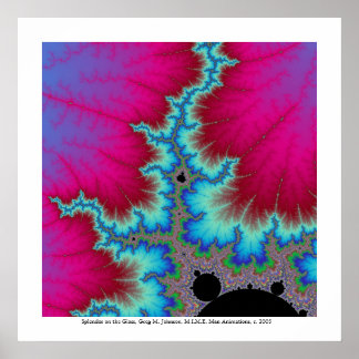 Splendour on the Glass Poster