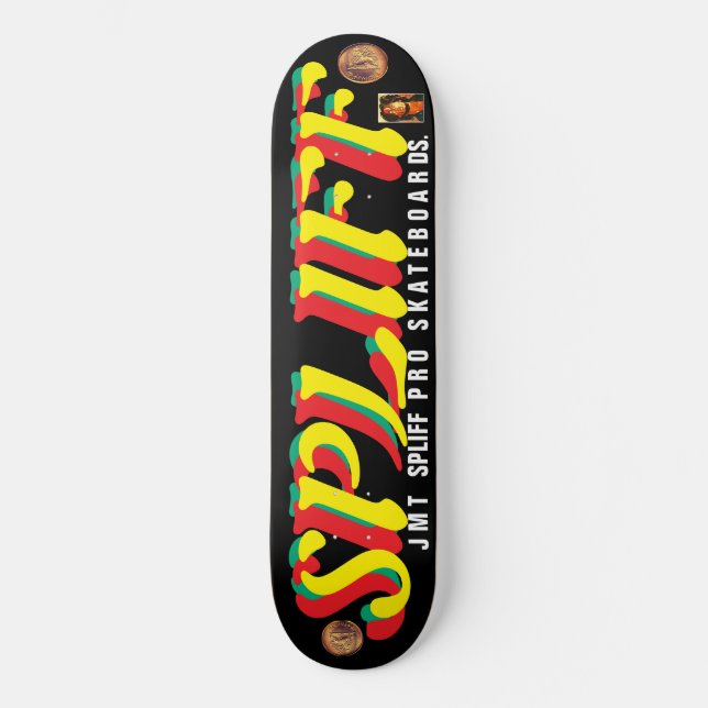 SPLIFF. JMT 8 1/4" Skateboard Deck (Front)