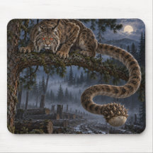 Splinter Cat Cryptid Mousepad - Paranormal