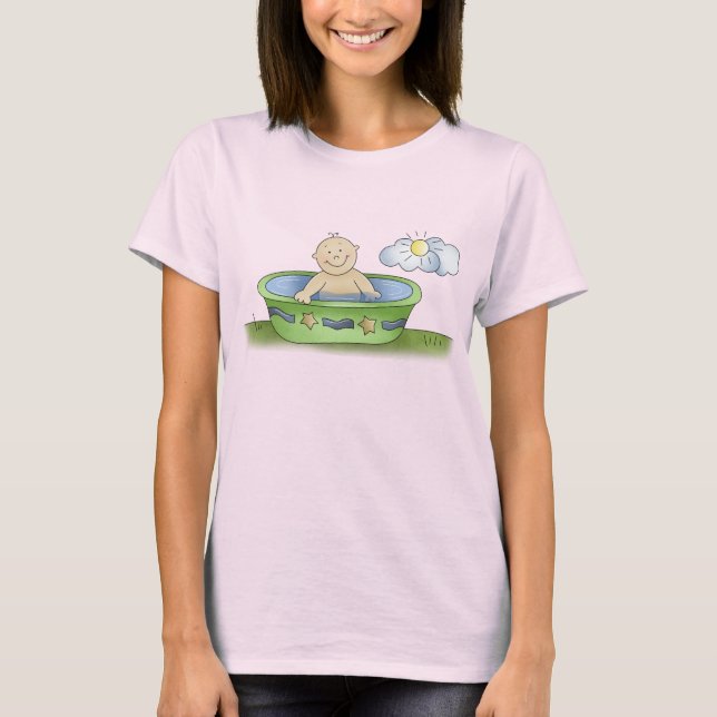 SPLISH AND SPLASH  LADIES TEE (Front)