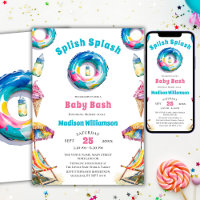 Splish Splash Baby Bash Summer Baby Shower