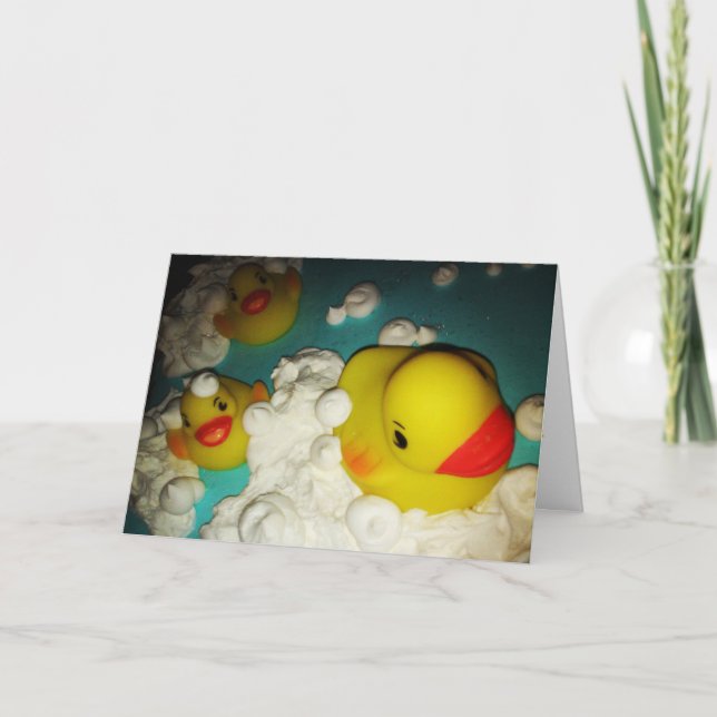 "Splish—Splash" Birthday Card (Front)