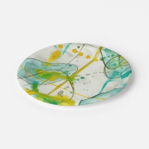 Splish Splash I Paper Plate