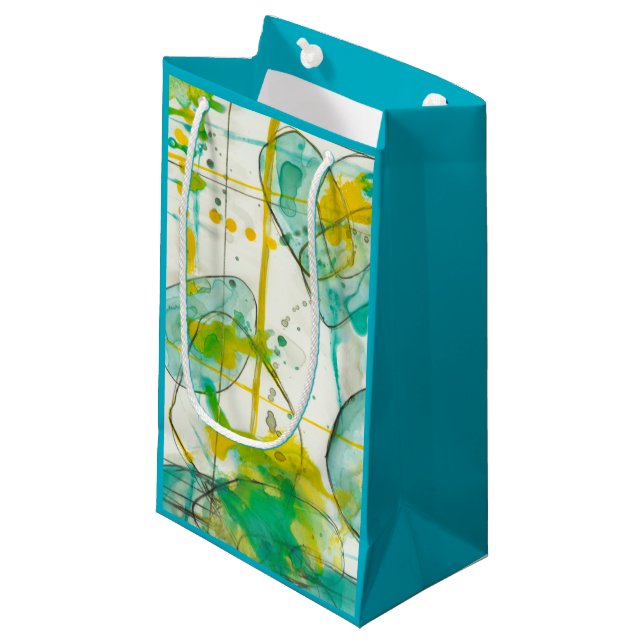 Splish Splash I Small Gift Bag (Front Angled)