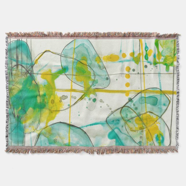 Splish Splash I Throw Blanket (Front)