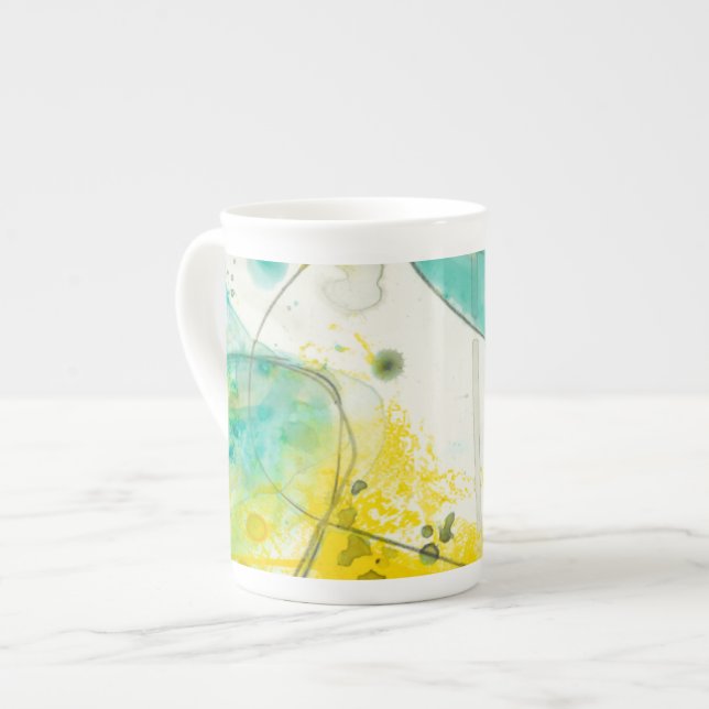 Splish Splash II Bone China Mug (Front Left)