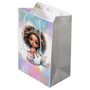 Splish Splash Mermaid Party Plain Gift Bag