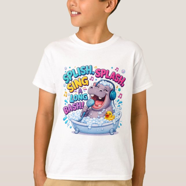 Splish Splash Sing A Long Bash T-Shirt (Front)