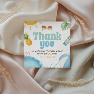 Splish Splash Summer Favour Gift Tags