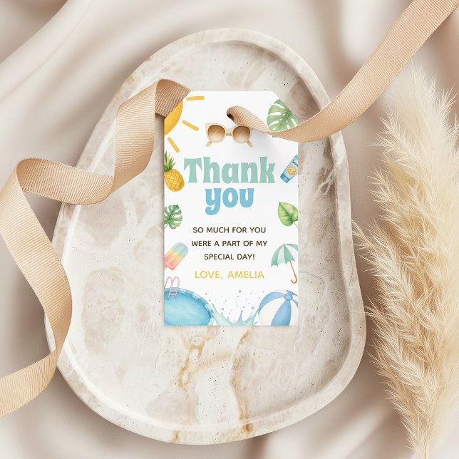 Splish Splash Summer Favour Gift Tags (Creator Uploaded)