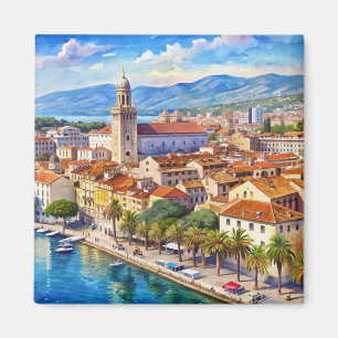 Split city Croatia  Magnet