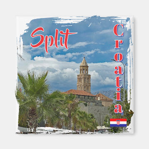 Split city in Croatia, travel Magnet