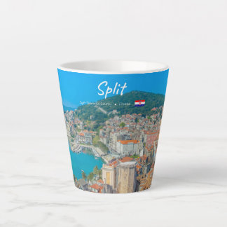 Split, Croatia - Coastal City Small Latte Mug