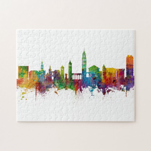 Split Croatia Skyline Jigsaw Puzzle (Horizontal)