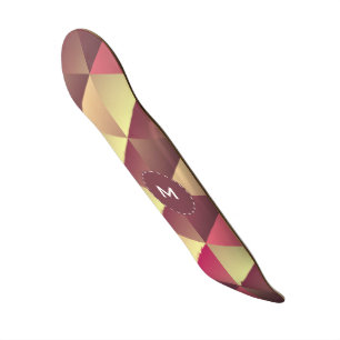 Split gradient squares skateboard