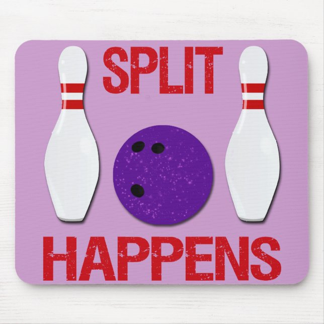 SPLIT HAPPENS MOUSE MAT (Front)