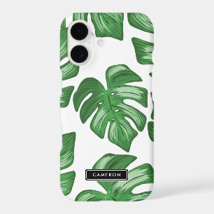 Split Leaf Philodendron Custom iPhone 8 Plus Case