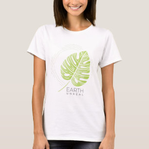 Split-leaf Philodendron Illustration T-shirt