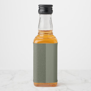 Split Moss Green Bottle Label – Customisable