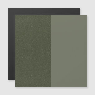 Split Moss Green Magnetic Card – Customisable
