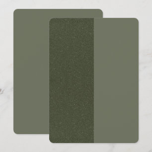 Split Moss Green Modern Save The Date – Customise