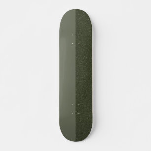 Split Moss Green Skateboard Deck – Customisable