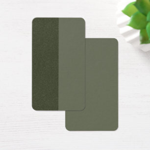 Split Moss Green Texture Profile Card – Customise
