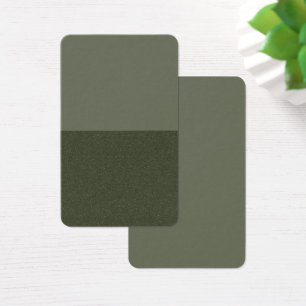 Split Moss Green Textured Profile Card – Customise
