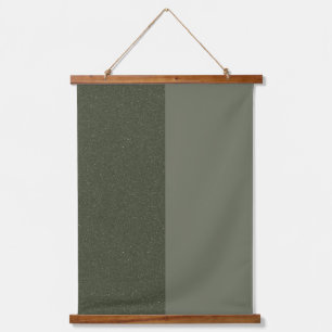 Split Moss Green Wall Tapestry – Customisable