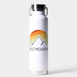 Split Mountain California Retro Water Bottle