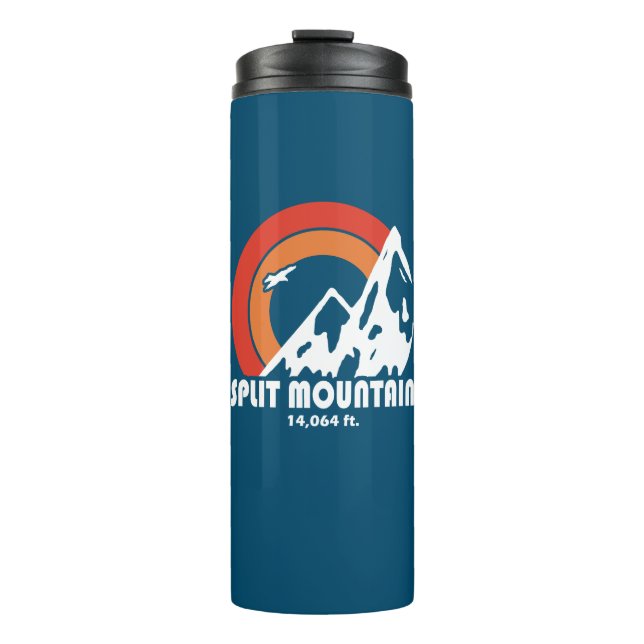 Split Mountain California Sun Eagle Thermal Tumbler (Front)