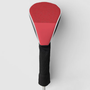 Split-Panel Tomato Red Hybrid Golf Head Cover