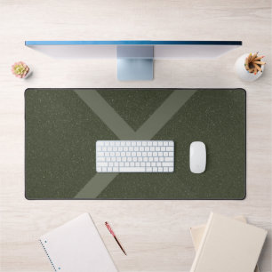 Split Path Moss Green Desk Mat – Customisable