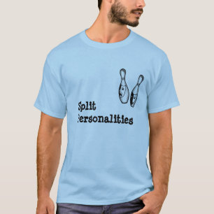 "Split Personalities" Bowler T-Shirt