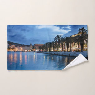 Split promenade in Croatia Hand Towel