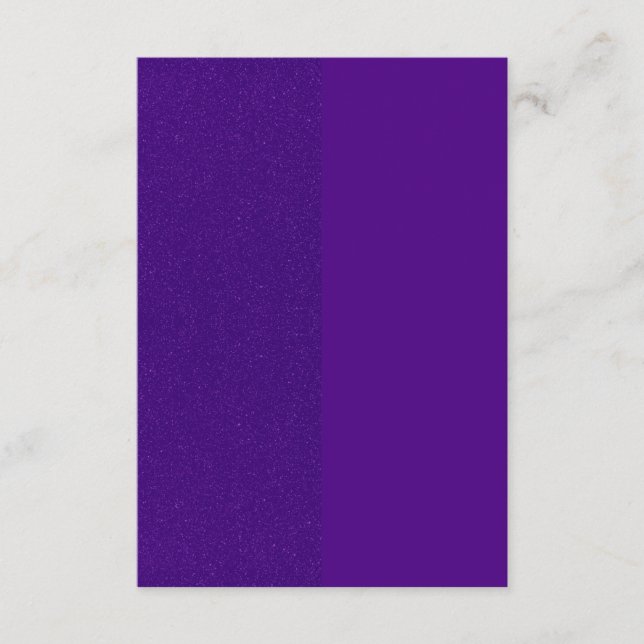 Split Purple Enclosure Card – Textured & Solid (Front)