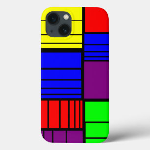 Split Rectangles iPhone 13 Case