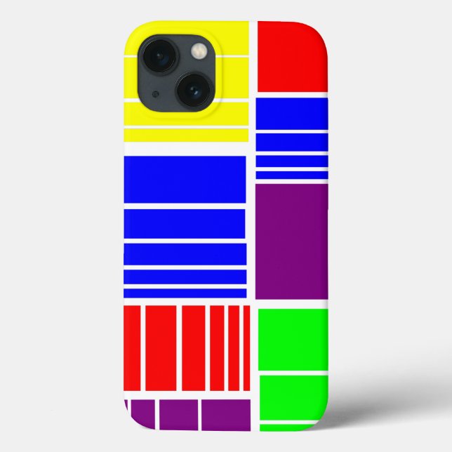 Split Rectangles  Case-Mate iPhone Case (Back)